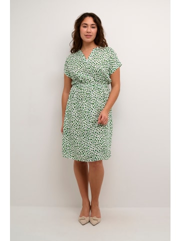 Kaffe Kleid KAano Regular fit in Greencolors Graphic Dot