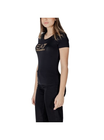 EA7 Emporio Armani Zweifarbig Modal T-Shirt