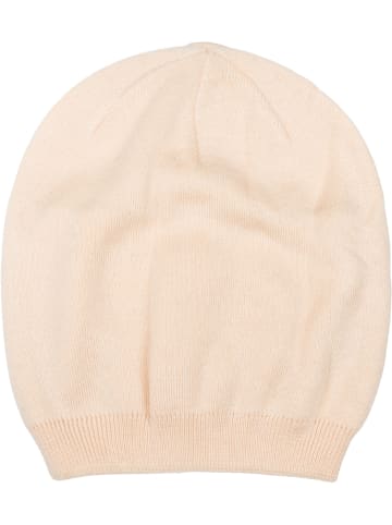 styleBREAKER Strick Beanie Mütze in Beige