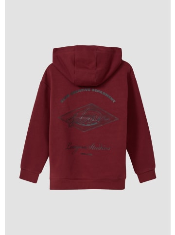 s.Oliver Sweatshirt in 3900_bordeaux