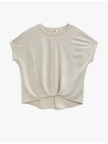 KOTON T-shirt in Beige