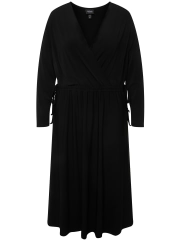 Ulla Popken Midikleid in schwarz