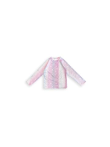 Denokids Badeshirt Silver Shine Mermaid in pink