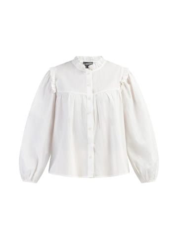 DreiMaster Damen Bluse in Wollweiss