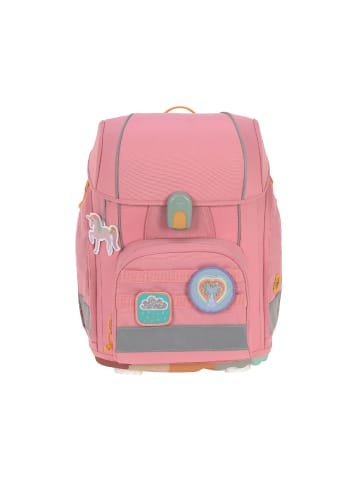 Lässig Ranzenset 6-tlg. Boxy Unique pink in pink