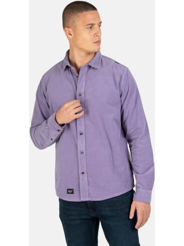 Reell Hemd "Strike Shirt" in Lila