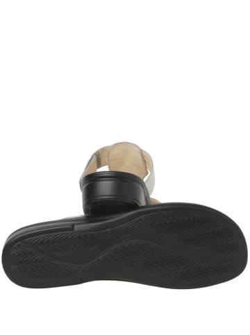 Ganter Plateau Sandalen für Damen in silber