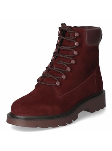 Tamaris Schnürstiefeletten in rot