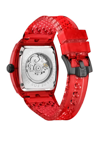 Philipp Plein Automatikuhr für Herren in rot