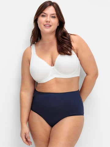 sheego Bügel-BH in marine+weiß
