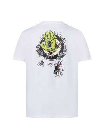 Santa Cruz T-Shirt Roskopp Screaming Target in weiß