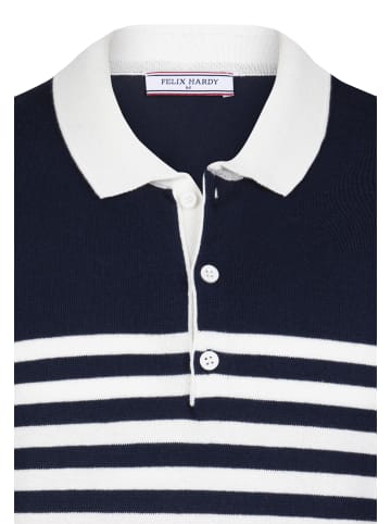 Felix Hardy Poloshirt Kurzarm in navy