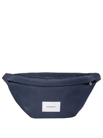 SANDQVIST Ground Crossbody - Umhängetasche 30 cm (black) in navy