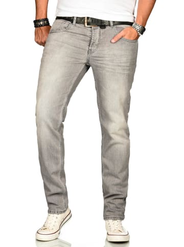 Alessandro Salvarini Jeans Salvarini-Basic-Multi7 in Grau