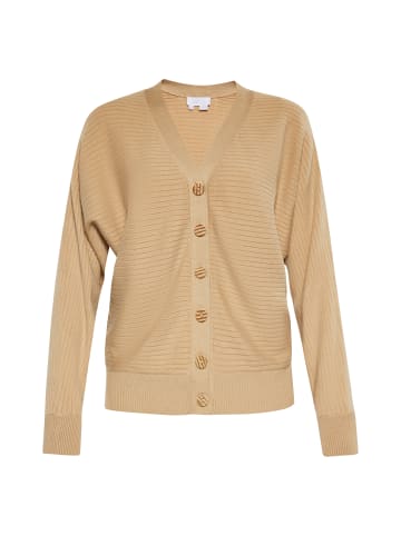 usha WHITE LABEL Damen Cardigan in BEIGE
