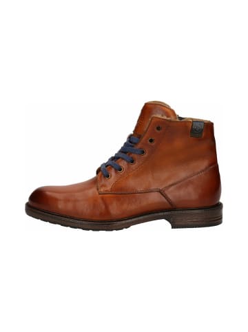 Bugatti Schnürstiefel in cognac