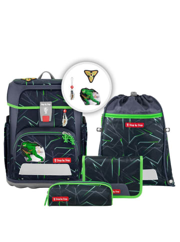 Step by Step Cloud - Schulranzen Set 5tlg. (Police Truck Charly) in Ninja Kimo