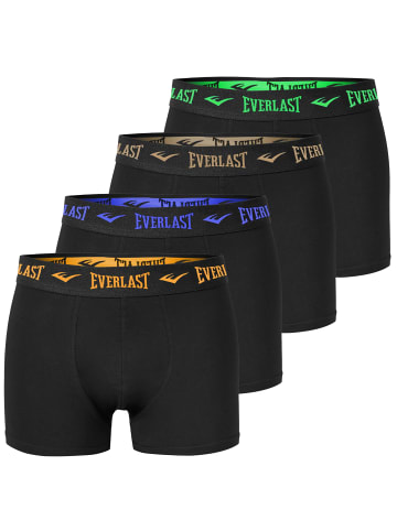 Everlast 4er Set Herren Boxershorts aus Baumwolle in Schwarz