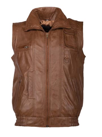 JCC Lederweste BigVest2 in cognac
