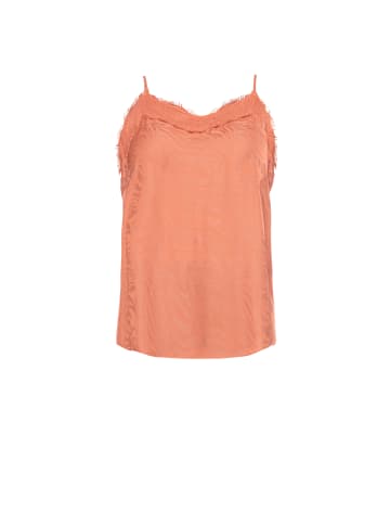 Le Temps des Cerises Top in apricot-rose