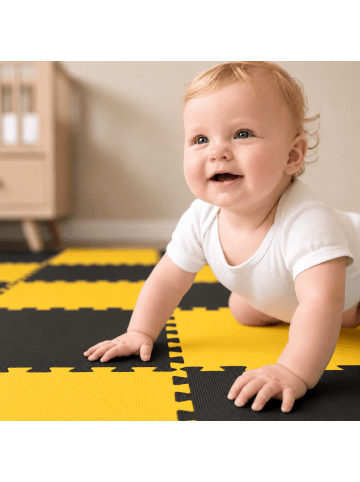 LittleTom Baby Spielmatte Lili 18-tlg. im zwei Farben Mix
