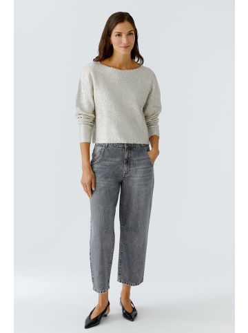 Oui Pullover in silver stone