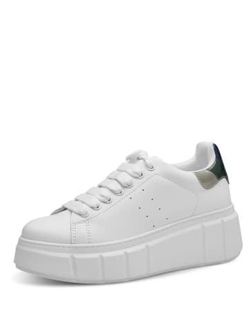 Tamaris Schnürhalbschuh in weiss