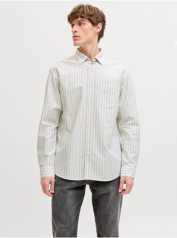 Jack & Jones Gestreiftes Hemd in Crockery 1