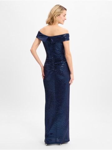 SWING Abendkleid in marine - 0001