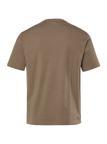 JP1880 Kurzarm T-Shirt in braungrau