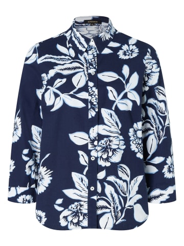 More & More Hemdbluse in shadow flower print dark blue
