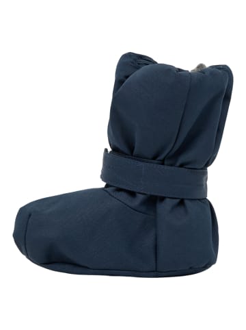 name it Baby Booties NMNSNOW10 BOOT W WOOL in dark sapphire