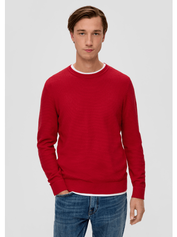 s.Oliver Strickpullover langarm in Rot