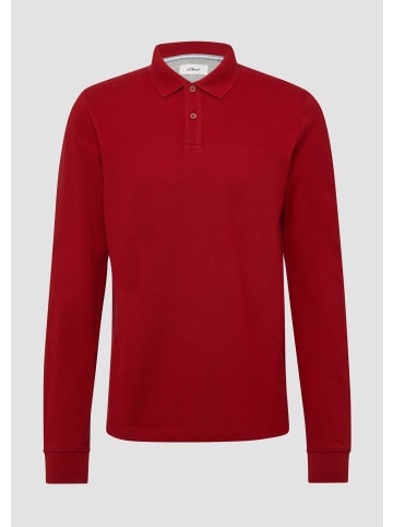 s.Oliver Polo-Shirt in 3626_rot