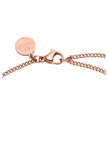 PURELEI Kette Knot 40-45 in Rosegold