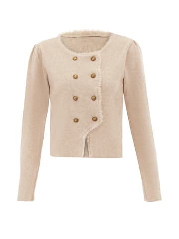 faina Cardigan in Beige