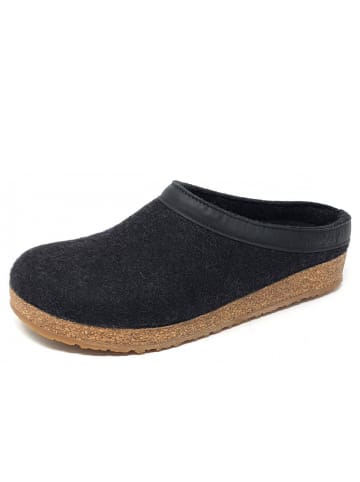 HAFLINGER Hausschuh Grizzly Torben in Grau