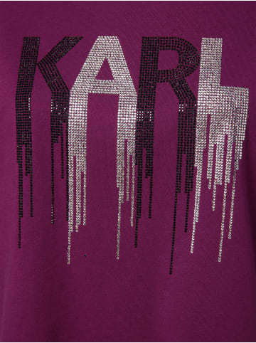 Karl Lagerfeld T-Shirt in lila