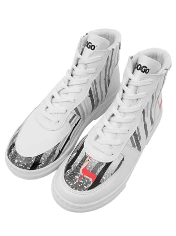 Dogo Ace Boots - You're the Colour of My Life 36 in Weiß