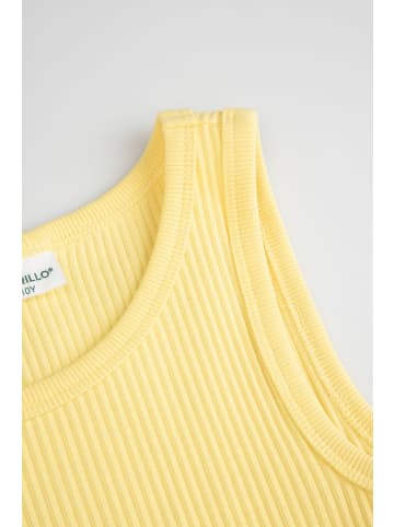 Coccodrillo Ärmelloses shirt in gelb