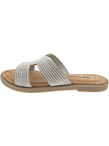 Tamaris Pantolette Silber