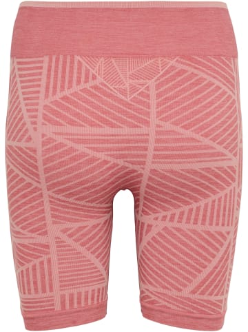 Hummel Enge Shorts Hmlmt Energy Seamless Mw Shorts in WITHERED ROSE/ROSE TAN MELANGE