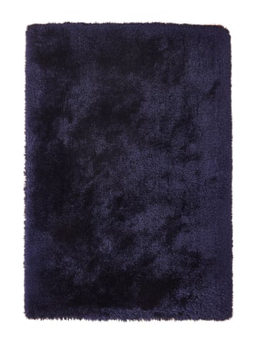 Kayoom Hochflor Teppich Cosy 410 in blau - rechteckig
