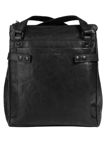 SPIKES & SPARROW Rucksack in schwarz