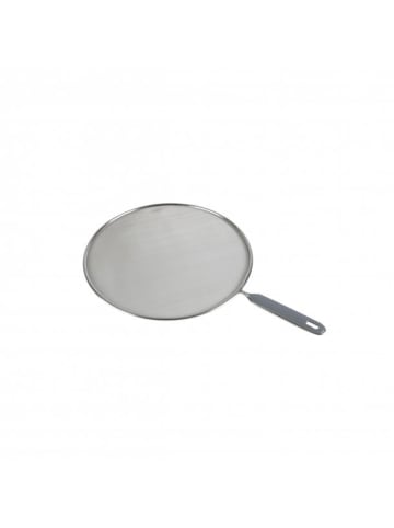axentia Spritzschutzsieb ø32 cm aus hochwertigem Edelstahl in Silber