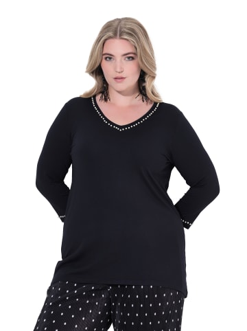 MIAMODA Shirt in schwarz