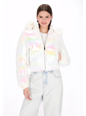 myMo Women Jacket in offwhite rainbow