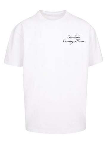 Mister Tee Mister Tee Herren Football's coming Home Gamechanger Oversize Tee in white