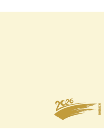 Korsch Kalender - Foto-Malen-Basteln Bastelkalender chamois 2026