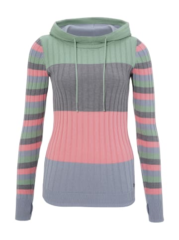Kangaroos Kapuzenpullover in mint-grau-rosa-hellblau